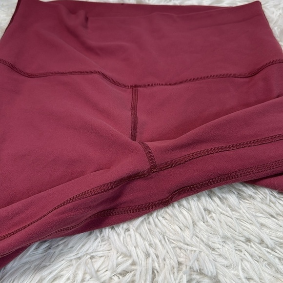 Lululemon Align Crop *21" Misty Merlot - Picture 3 of 7